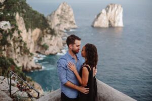 Professional photography session in Capri Italy captured by a local Capri photographer