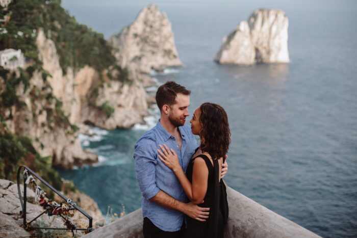 Professional photography session in Capri Italy captured by a local Capri photographer