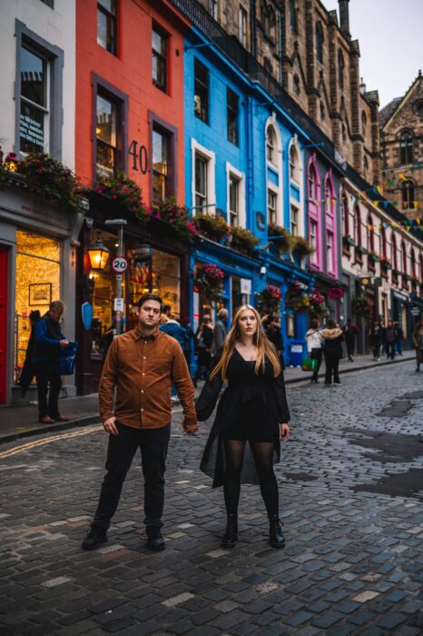 Professional photography session in Edinburgh captured by a local Edinburgh photographer