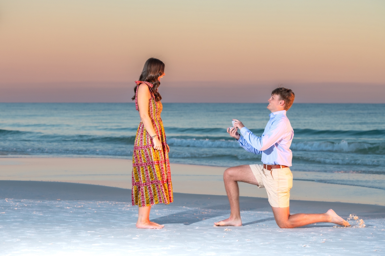 featured photo spot in 30A Florida for proposals photo shoots