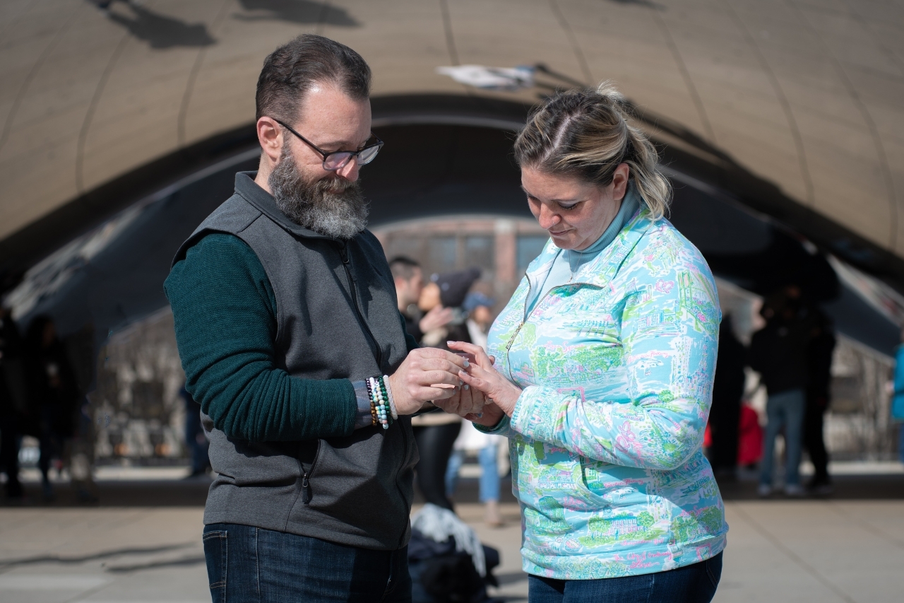 featured photo spot in Chicago for proposals photo shoots gallery