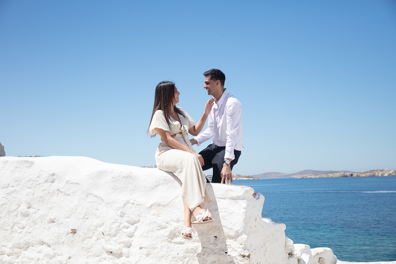 featured photo spot in Mykonos for proposals photo shoots gallery