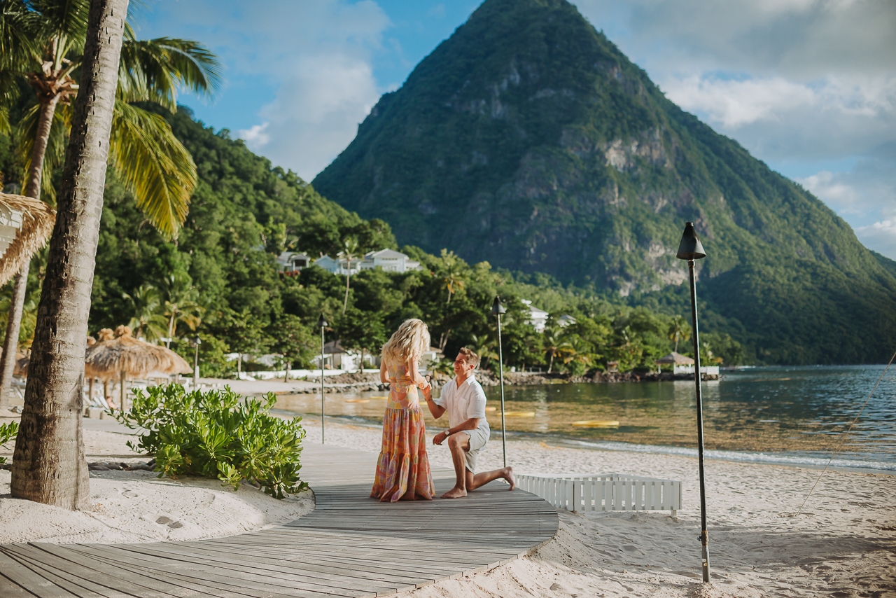 featured photo spot in Saint Lucia for proposals photo shoots