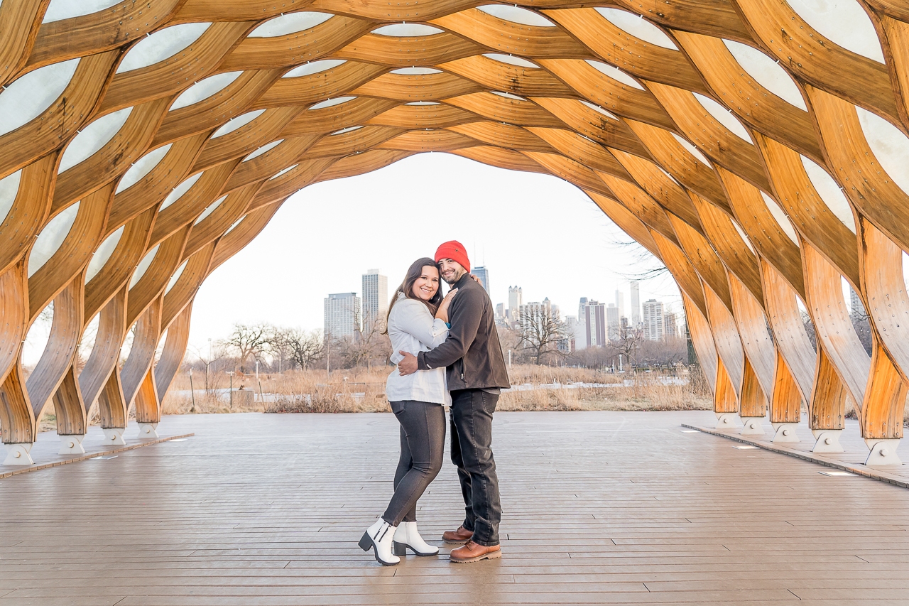 featured photo spot in Chicago for proposals photo shoots