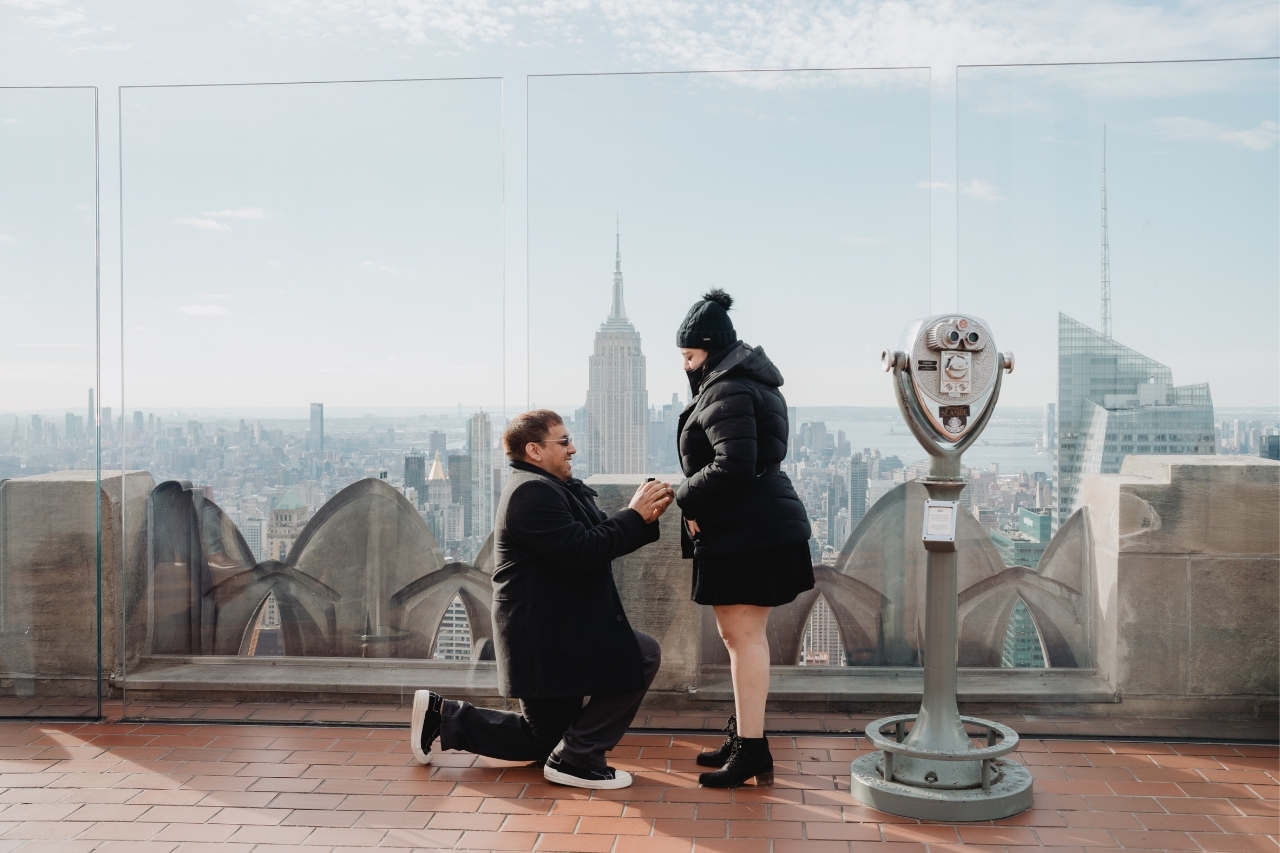 featured photo spot in New York City for proposals photo shoots