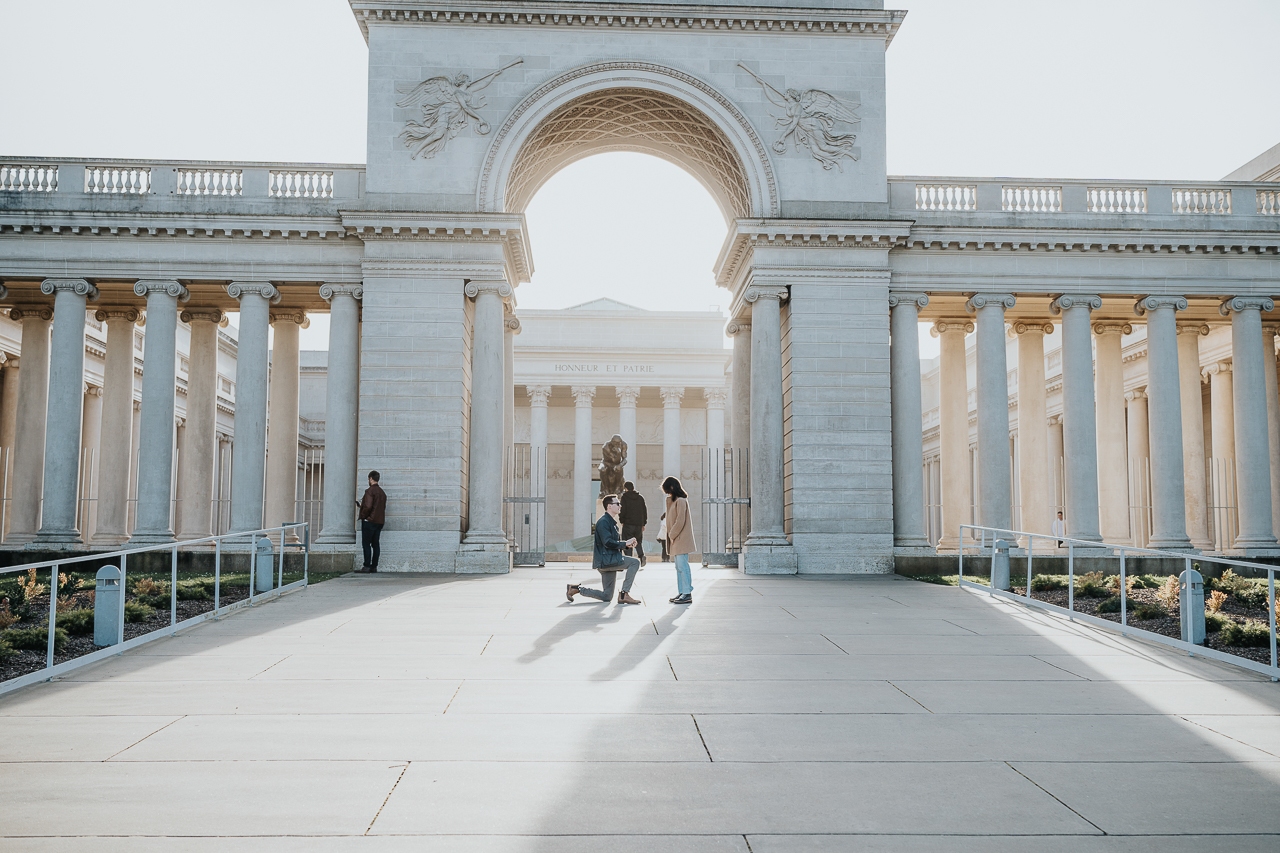 featured photo spot in San Francisco for proposals photo shoots