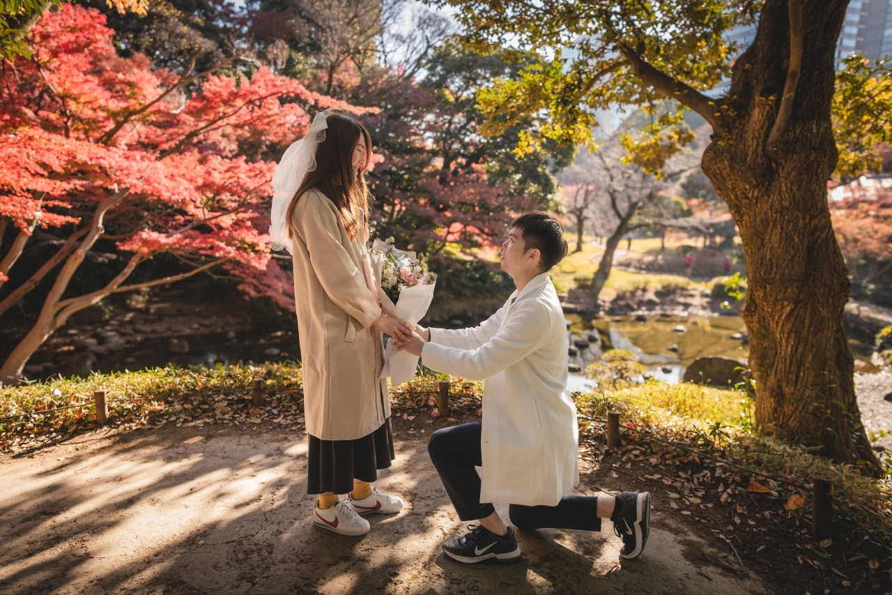 featured photo spot in Tokyo for proposals photo shoots