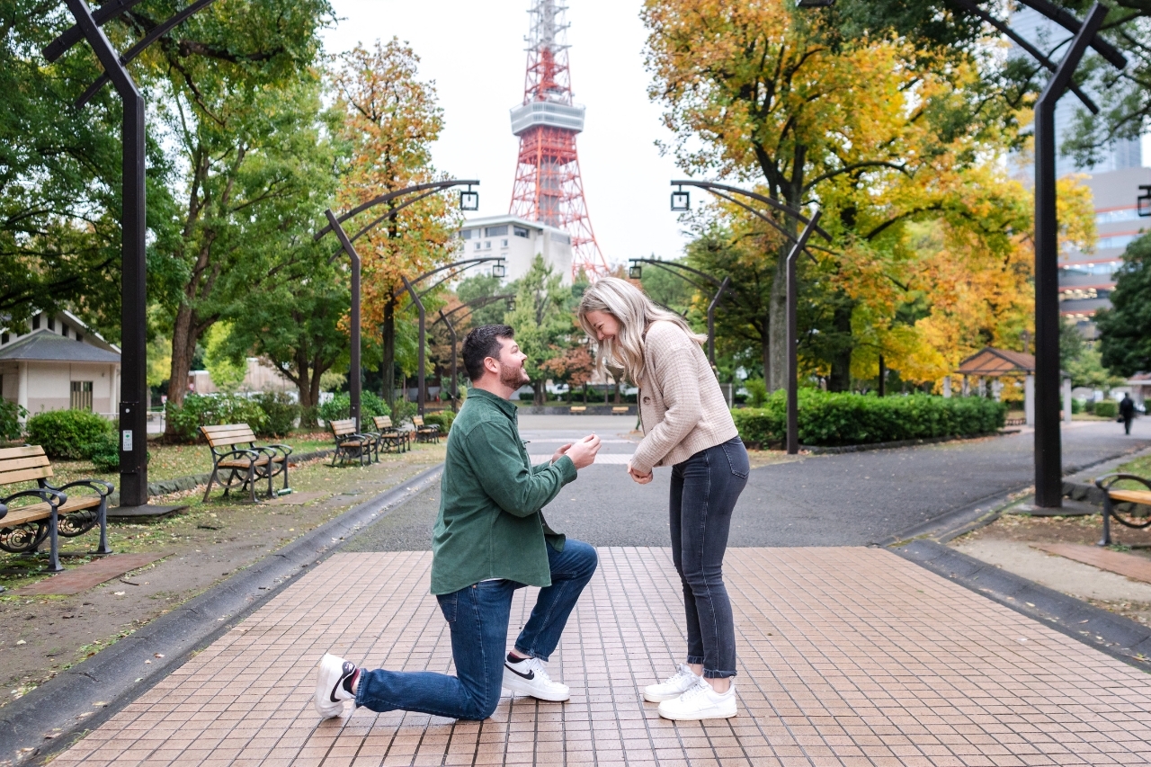 featured photo spot in Tokyo for proposals photo shoots