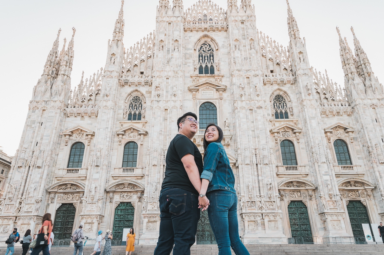 hire a proposal photograhper in Milan