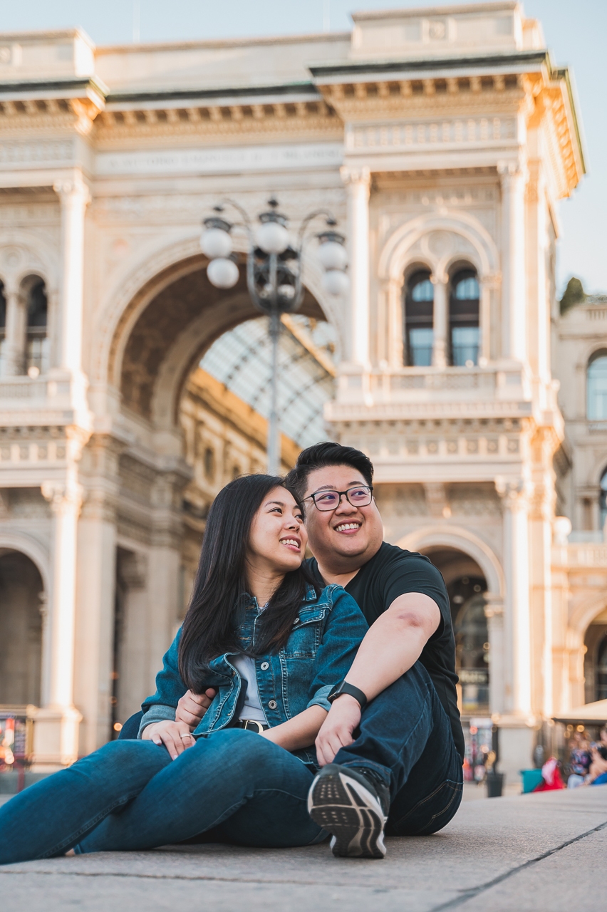 hire a proposal photograhper in Milan