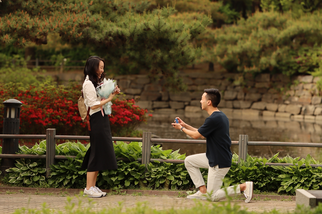 featured photo spot in Seoul for proposals photo shoots