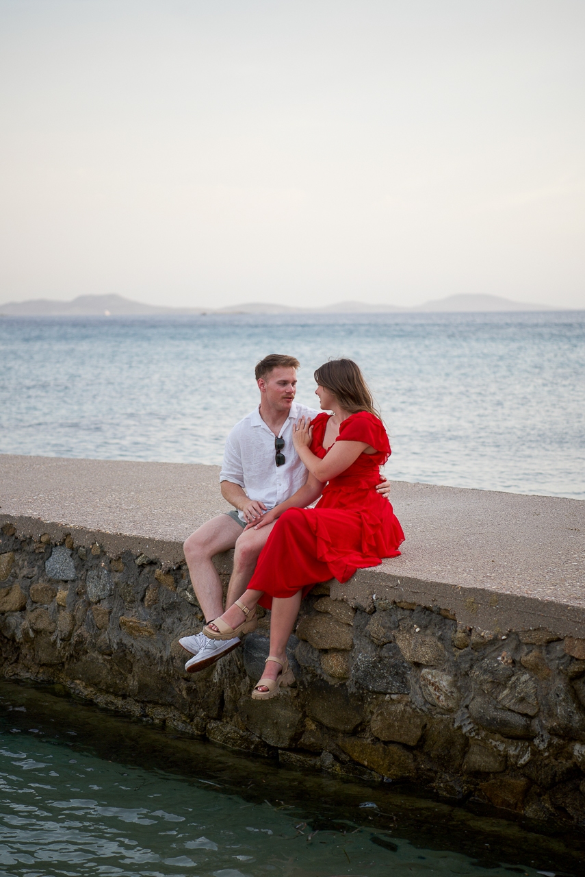 featured photo spot in Mykonos for proposals photo shoots gallery