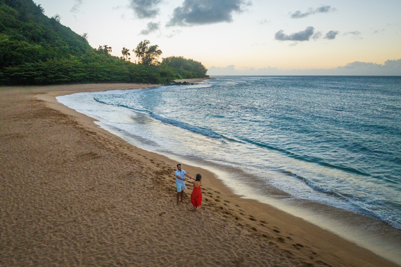 featured photo spot in Kauai, Hawaii for proposals photo shoots gallery