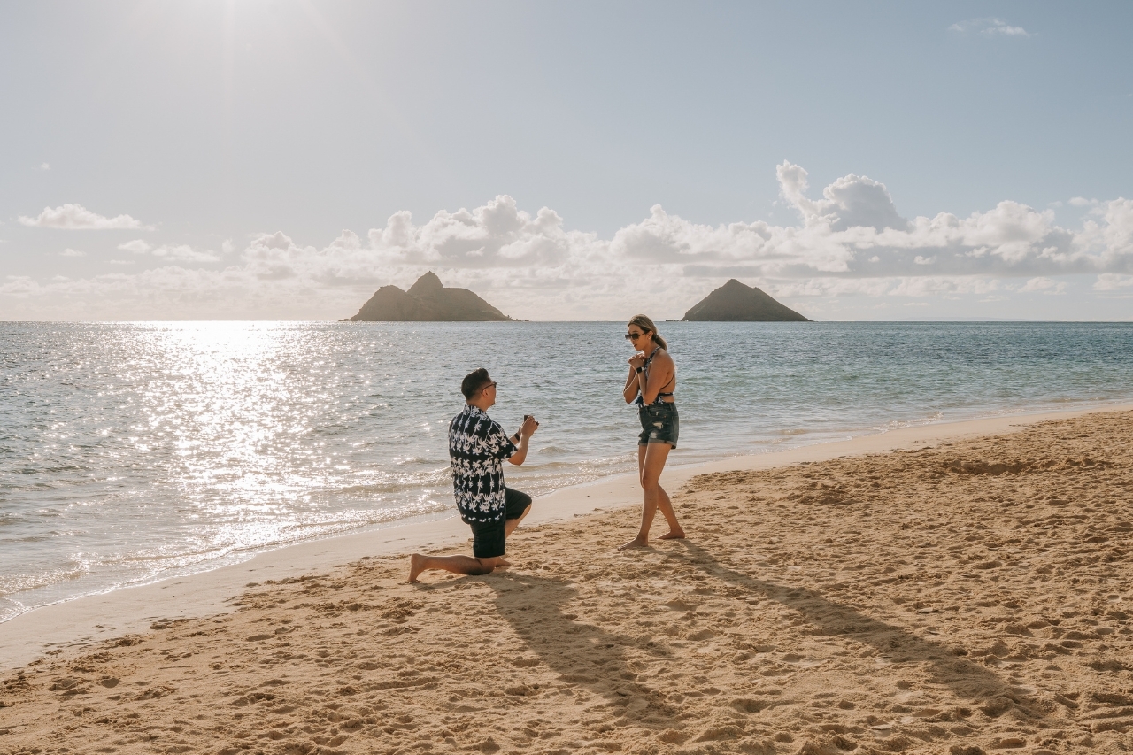 hire a proposal photograhper in Honolulu