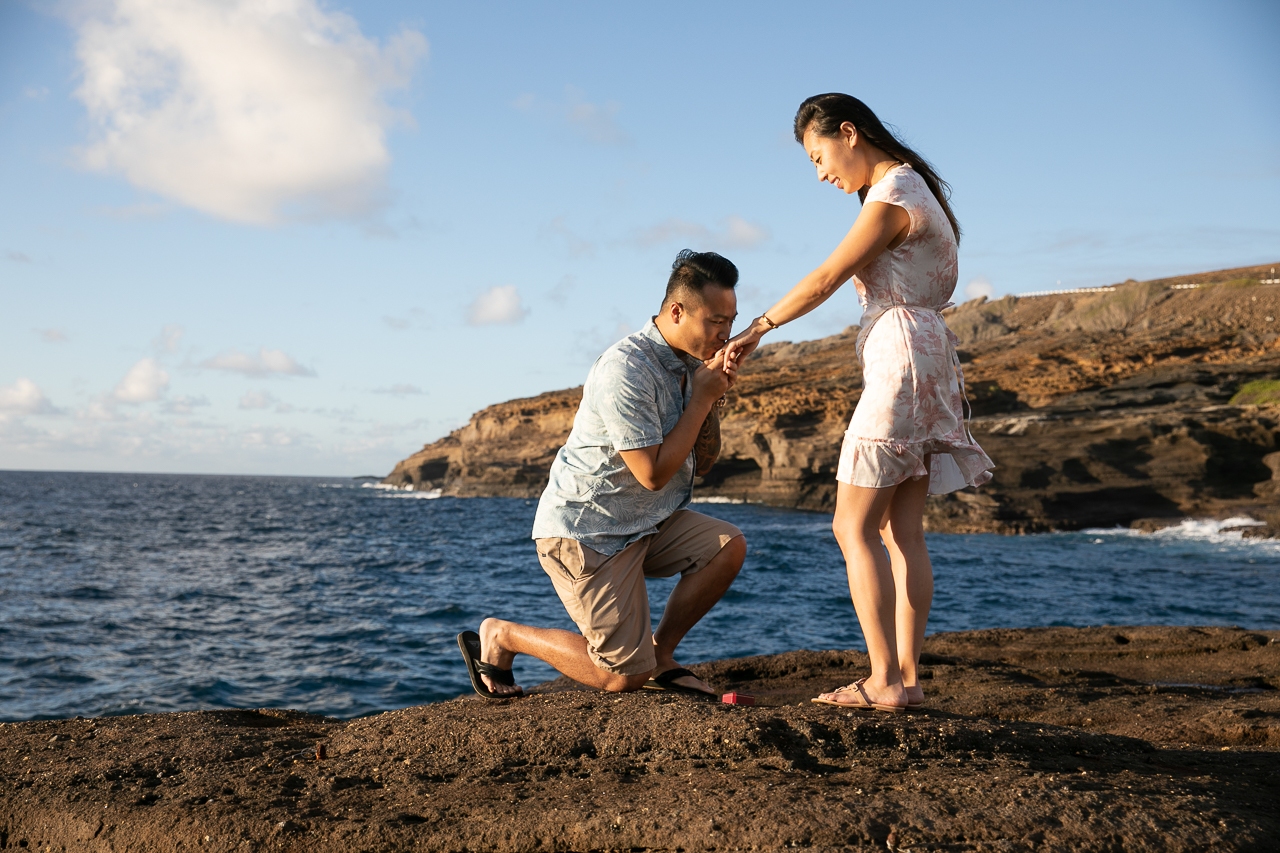 featured photo spot in Honolulu for proposals photo shoots