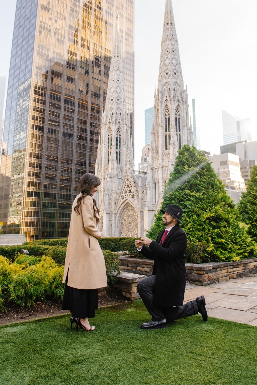 featured photo spot in New York City for proposals photo shoots gallery