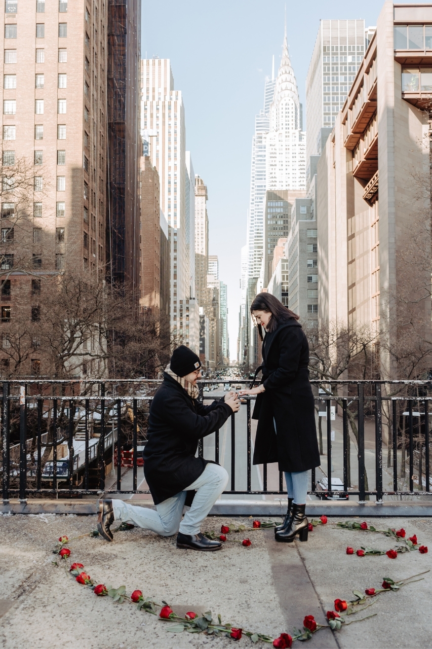 featured photo spot in New York City for proposals photo shoots gallery
