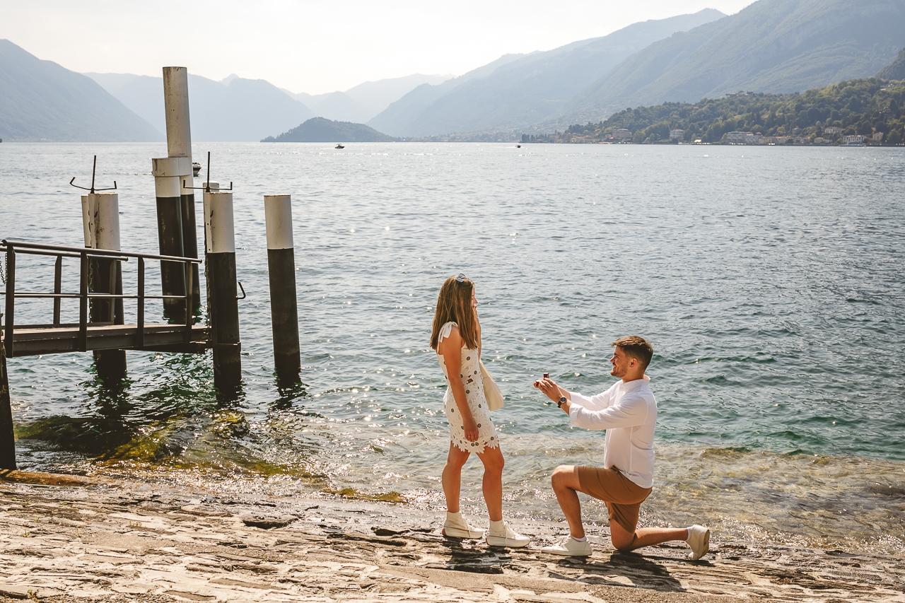 featured photo spot in Lake Como for proposals photo shoots