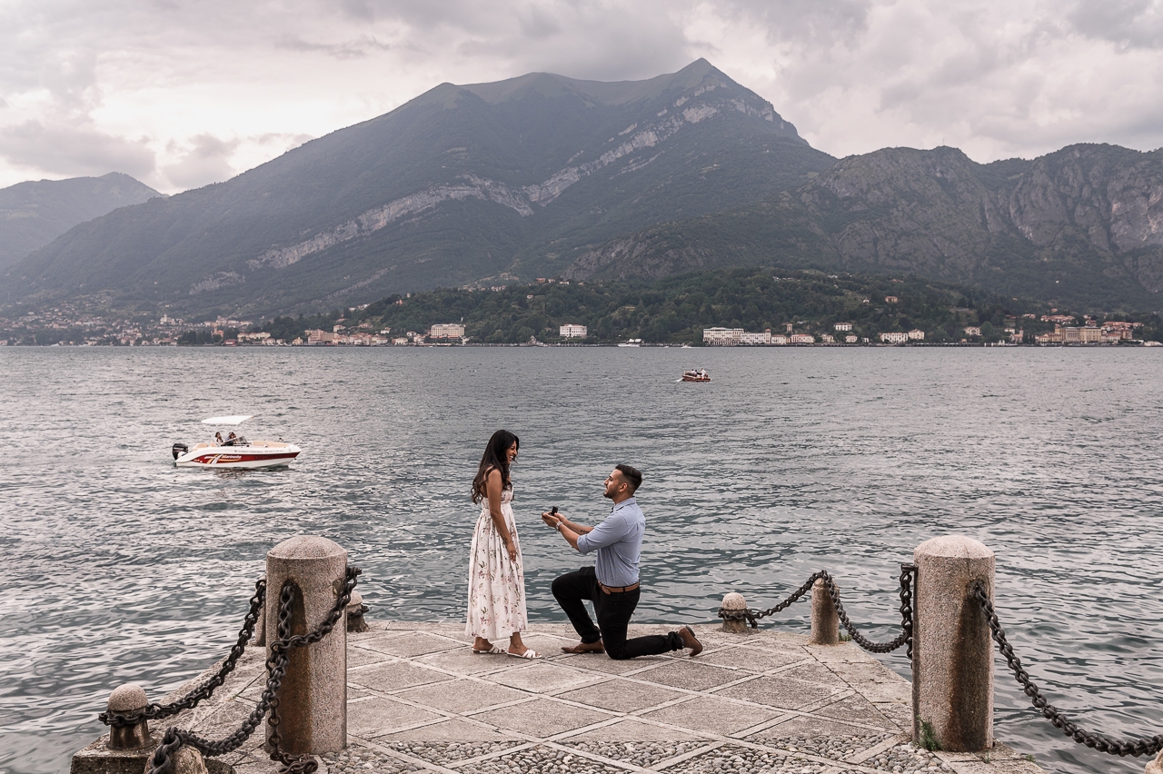featured photo spot in Lake Como for proposals photo shoots