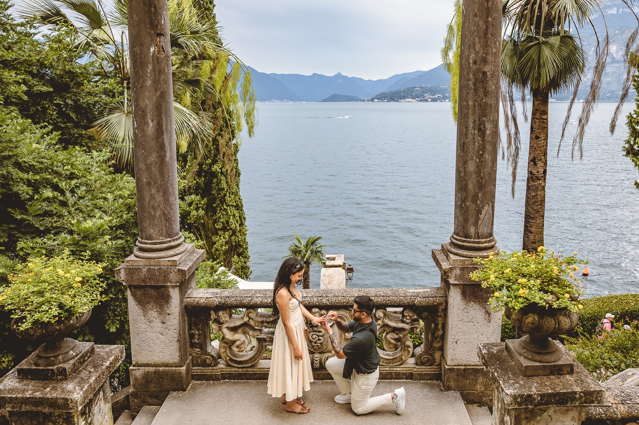 featured photo spot in Lake Como for proposals photo shoots gallery